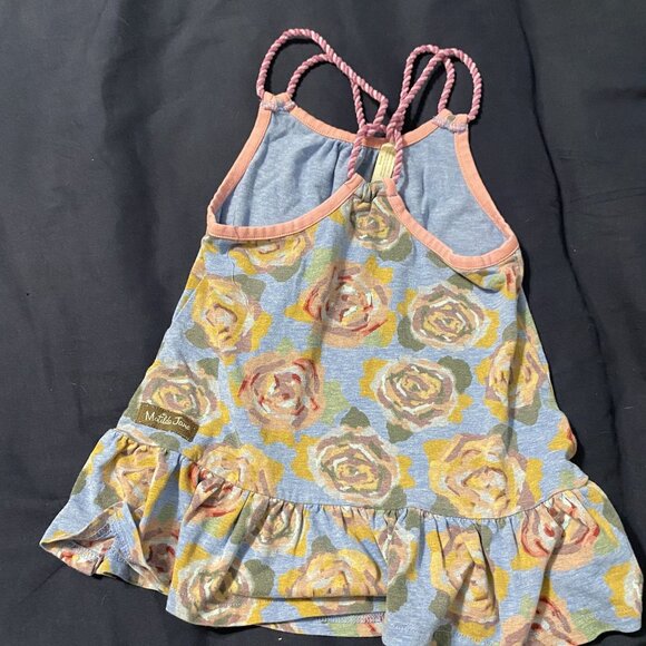 Matilda Jane Adventure Begins Floral Twister Tank Size 2 - Picture 4 of 5